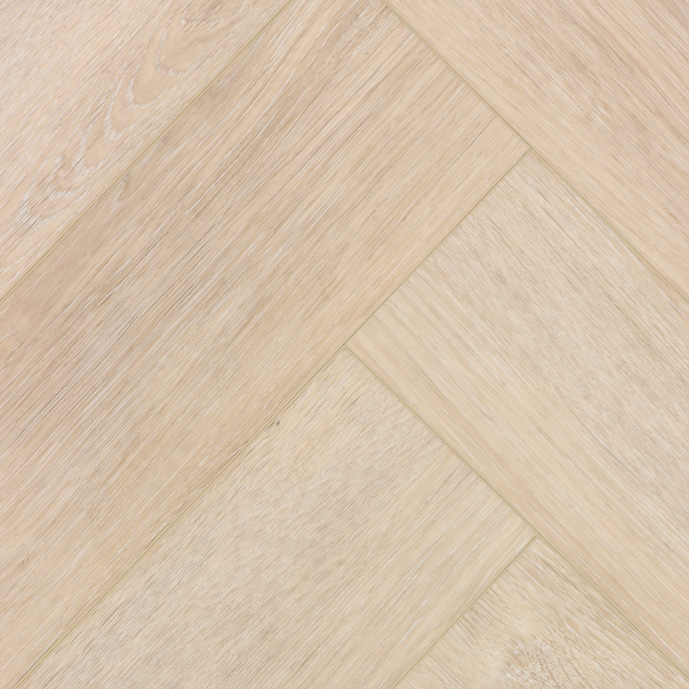 Кварцвиниловый SPC ламинат Cronafloor Herringbone Дуб Дижон H010 венгерская елка 640×128×4,5